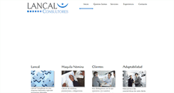 Desktop Screenshot of lancalconsultores.com